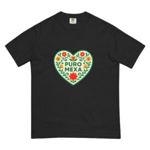 Camiseta gruesa teñida unisex